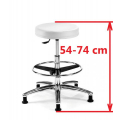 Piest (ŠTANDARD), ktorý umožňuje nastavenia výšky sedu v rozmedzí 54-74 cm (M1205)