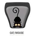 motív KTO Z KOHO :-) (mačka a myš)