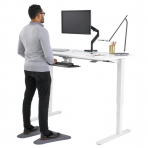 Podložka Humanscale MONARCH MAT B gray Technogel®