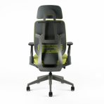 Kancelárska stolička KARME F-01 GREEN