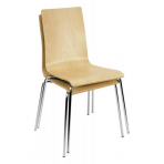 Kovová stolička CAFE VII (Možnosť stohovania stoličiek až do 4ks)