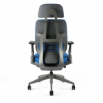 Kancelárska stolička KARME F-03 BLUE