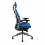 Kancelárska stolička KARME F-03 BLUE
