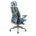 Kancelárska stolička KARME F-03 BLUE