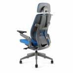 Kancelárska stolička KARME F-03 BLUE