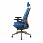 Kancelárska stolička KARME F-03 BLUE