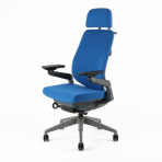 Kancelárska stolička KARME F-03 BLUE