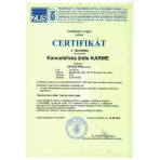 Kancelárska stolička KARME F-06 BLACK