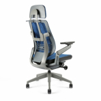 Kancelárska stolička KARME MESH A-07 BLUE