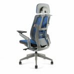 Kancelárska stolička KARME MESH A-07 BLUE