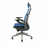 Kancelárska stolička KARME MESH A-07 BLUE