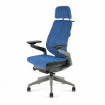 Kancelárska stolička KARME MESH A-07 BLUE