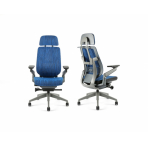 Kancelárska stolička KARME MESH A-07 BLUE