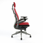 Kancelárska stolička KARME MESH A-09 RED