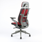 Kancelárska stolička KARME MESH A-09 RED