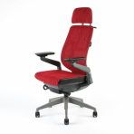 Kancelárska stolička KARME MESH A-09 RED