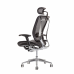 Kancelárska stolička LACERTA MESH IW-01 BLACK