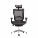Kancelárska stolička LACERTA MESH IW-01 BLACK<br />
