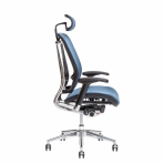 Kancelárska stolička LACERTA MESH IW-04 BLUE<br />

