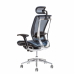 Kancelárska stolička LACERTA MESH IW-04 BLUE<br />
