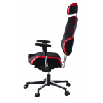 PROWORK Herná zdravotná stolička E+Gamer s podnožkou