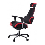 PROWORK Herná zdravotná stolička E+Gamer s podnožkou