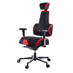PROWORK Herná zdravotná stolička E+Gamer s podnožkou