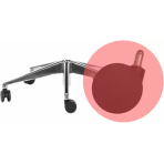 MERCURY Kancelárska stolička SPINE čierna s PDH