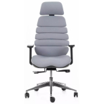 MERCURY Kancelárska stolička SPINE sivá s PDH