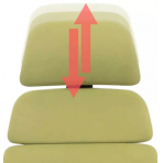 MERCURY Kancelárska stolička SPINE zelená s PDH