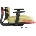 MERCURY Kancelárska stolička SPINE zelená s PDH