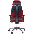 MERCURY Kancelárska stolička SPINE červená s PDH