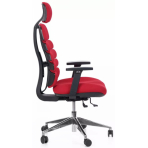 MERCURY Kancelárska stolička SPINE červená s PDH