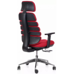 MERCURY Kancelárska stolička SPINE červená s PDH