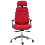 MERCURY Kancelárska stolička SPINE červená s PDH