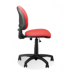 Detská otočná stolička SMART B/W (pohľad zboku)