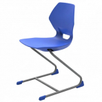 ALBA Školská stolička DAMIAN na lyžine (veľkosť 3)