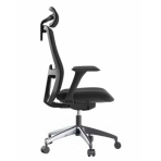 MERCURY Ergonomická stolička WISDOM čierna/čierny plast