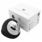 Ergonomická bezkáblová laserová počítačová myš HE mouse
