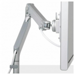 Ergonomické rameno na monitor M/Flex dva články (upevnenie svorka), krytie káblov