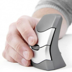 Ergonomická bezkáblová optická počítačová myš DXT 2