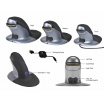 Ergonomická bezkáblová laserová počítačová myš PENGUIN "SMALL"