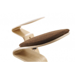 Balančná stolička NEST ERCOLINO small 1115H 96 BUK/DUB vlna 32040 fialová