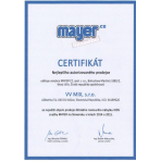 Certifikát dobrého autorizovaného predajcu ;-)