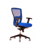 Kancelárska stolička otočná DIKE (Bočný pohľad z pravej strany na stoličku bez opierky hlavy)