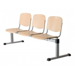 Lavica ISO-3 WOOD Silver