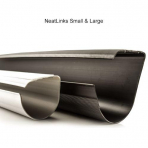 Lišta na káble HUMANSCALE Neatlinks NL17SG sivá Ø 66 mm dĺžka 430 mm