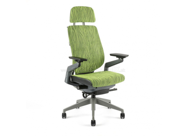 OFFICE PRO Kancelárska stolička KARME MESH A-06 GREEN