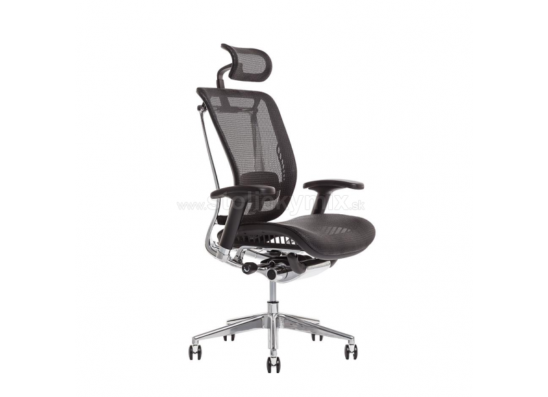 OFFICE PRO Kancelárska stolička LACERTA MESH IW-01 BLACK