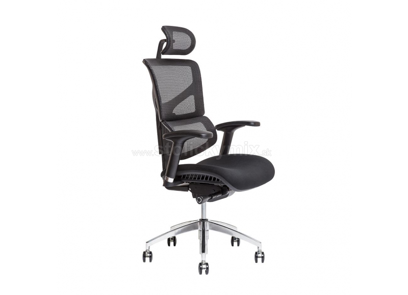 OFFICE PRO Kancelárska stolička MEROPE SP IW-01 BLACK